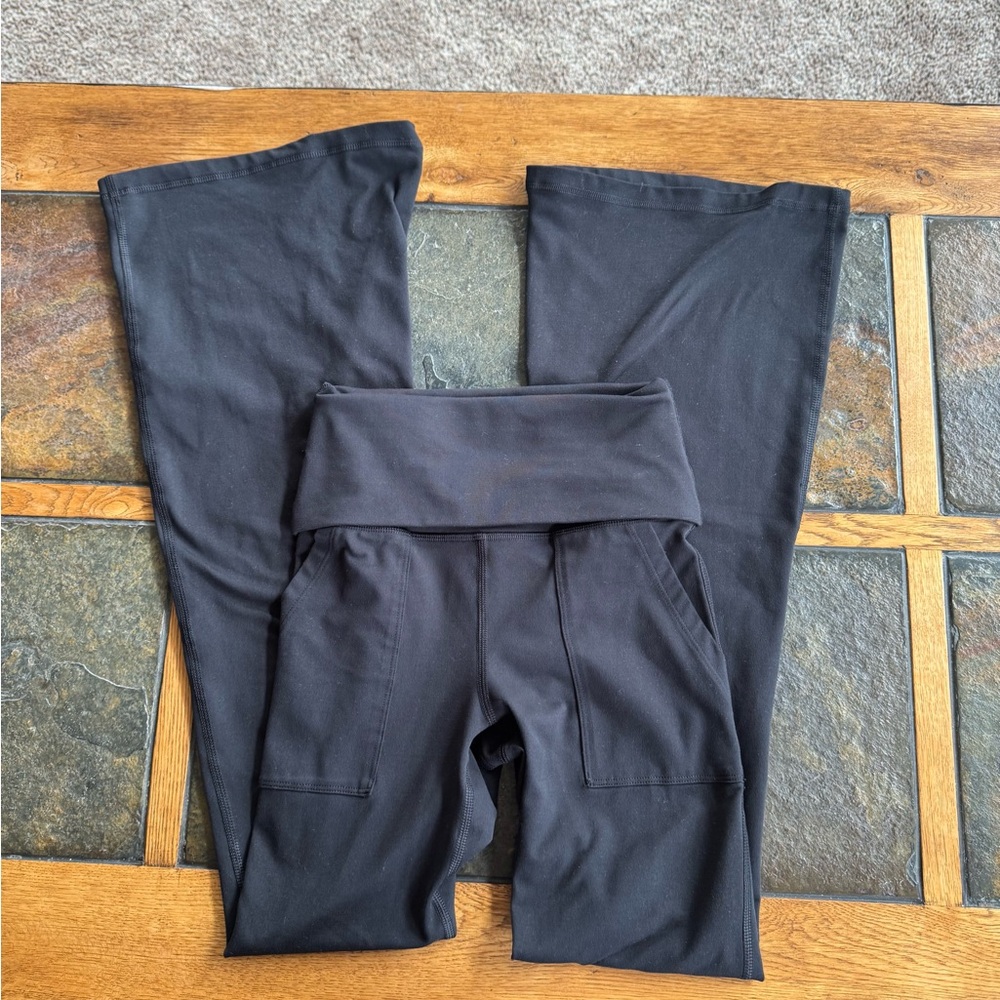 Aerie Black Women's Flare Leggings